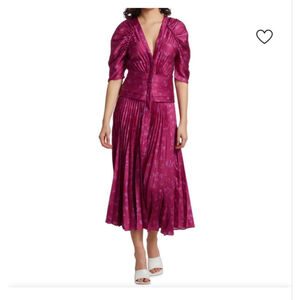 Acler Maplewood Midi Dress Size 4